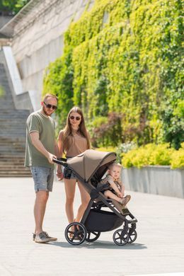 Прогулочная коляска CARRELLO Bravo SL Deluxe CRL-5520 Velvet Beige 55201 фото