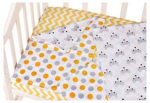 Сменный комплект Babyroom SB-003 белый (желтый,серый горох) 621848 фото