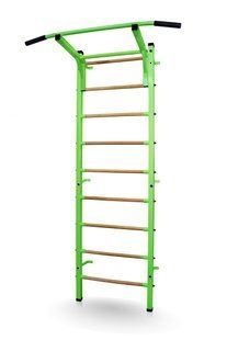 Шведская стенка из металла и дерева Sport Basic Plus YDAgroup (Зеленый) 480_C17 фото