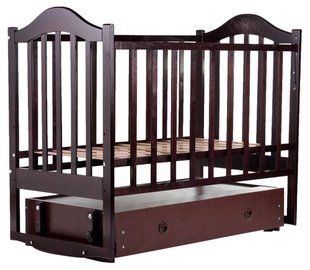 Ліжко Babyroom Діна D303 маятник, ящик венге 621344 фото