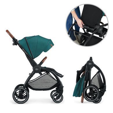 Универсальная коляска 2 в 1 Kinderkraft Evolution Cocoon Midnight Green (KKWEVCOGBL2000) 300045 фото
