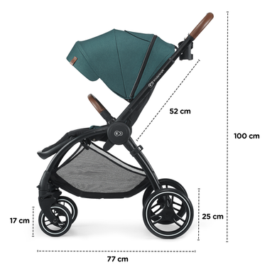 Универсальная коляска 2 в 1 Kinderkraft Evolution Cocoon Midnight Green (KKWEVCOGBL2000) 300045 фото