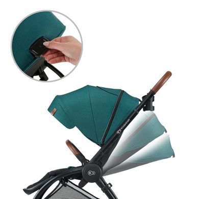 Универсальная коляска 2 в 1 Kinderkraft Evolution Cocoon Midnight Green (KKWEVCOGBL2000) 300045 фото