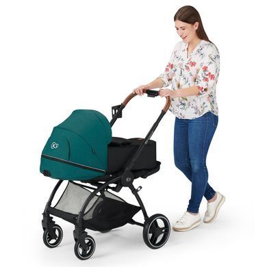 Универсальная коляска 2 в 1 Kinderkraft Evolution Cocoon Midnight Green (KKWEVCOGBL2000) 300045 фото
