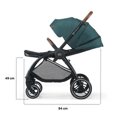 Универсальная коляска 2 в 1 Kinderkraft Evolution Cocoon Midnight Green (KKWEVCOGBL2000) 300045 фото