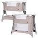 Приставная кроватка-манеж 3в1 CARRELLO Aria CRL-16401 Beige