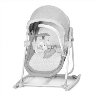Шезлонг-качалка 5 в 1 Kinderkraft Nola Stone Grey (KBNOLA00GRY0000) 300723 фото