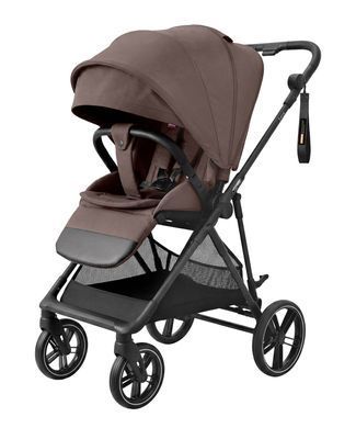 Прогулочная коляска CARRELLO Extra CRL-5532 с реверсивным блоком Vintage Brown