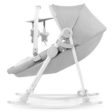 Шезлонг-качалка 5 в 1 Kinderkraft Nola Stone Grey (KBNOLA00GRY0000) 300723 фото