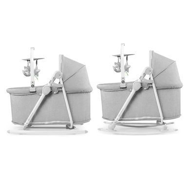 Шезлонг-качалка 5 в 1 Kinderkraft Nola Stone Grey (KBNOLA00GRY0000) 300723 фото