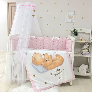 Комплект в кроватку Маленька Соня (MSonya) Happy Baby девочка 2853 фото