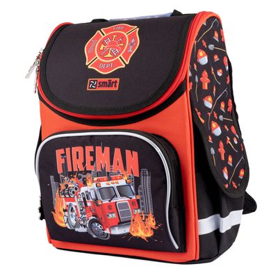 Рюкзак школьный каркасный Smart PG-11 Fireman 559015 фото