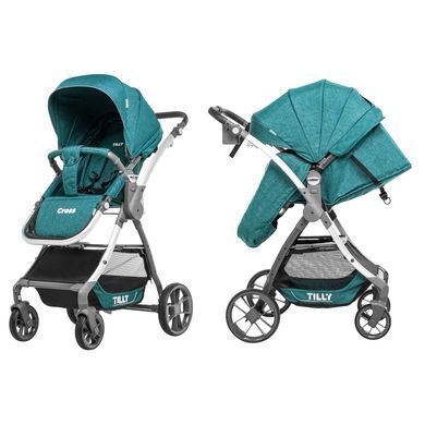 Коляска прогулочная TILLY Cross T-171 Green 78851      фото