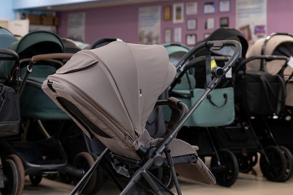Прогулянкова коляска CARRELLO Extra CRL-5532 з реверсивним блоком Spring Beige