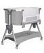 Приставне ліжечко-манеж 3 в 1 Carrello Aria CRL-16401 Silver Grey