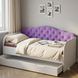 Диван-кровать DecOKids Sofia 190х90 с ящиком для белья Lilac SOFL5 фото