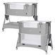 Приставная кроватка-манеж 3 в 1 Carrello Aria CRL-16401 Silver Grey