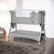 Приставне ліжечко-манеж 3 в 1 Carrello Aria CRL-16401 Silver Grey