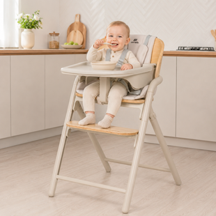 Стульчик-трансформер 4 в 1 CARRELLO Tenero CRL-9507 Olympus Beige Wooden 950701 фото