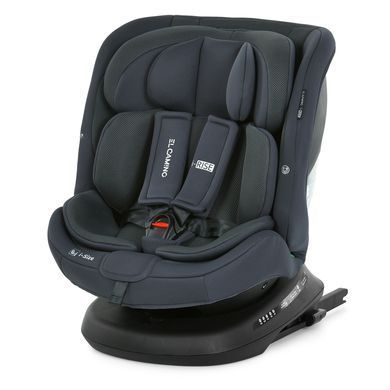 Автокресло El Camino i-RISE ME 1207 Gray, i-Size 40-150 см, 360&deg;, Isofix ME 1207 Gray фото