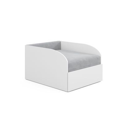 Крісло-ліжко 190х80 DecOKids BOY з ящиком велюр Light Gray
