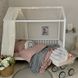 Комплект постільної білизни підліток варенка с рюшем пудра 3522 фото