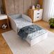 Крісло-ліжко 190х80 DecOKids BOY з ящиком велюр Light Gray