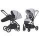 Прогулочная коляска CARRELLO Alfa CRL-5508 2024 реверсный блок от 6 мес до 22кг Feather Grey С00482 фото 2
