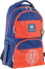 Рюкзак подростковый YES OX 233 сине-оранжевый 31*46*17 554013 фото