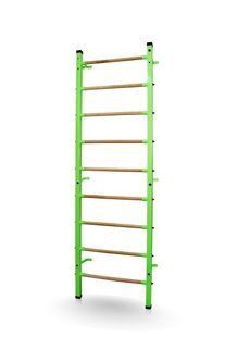Шведская стенка из металла и дерева Sport Wall Plus YDAgroup (Зеленый) 491_C17 фото