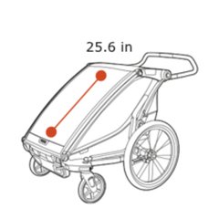 Мультиспортивний дитячий візок Thule Chariot Lite1 TH10203021 Agave TH10203021 фото