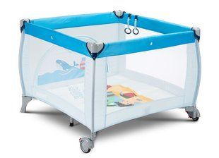 Дитячий манеж Caretero Holiday Blue 325551 фото