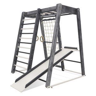 Детский спортивный уголок Кроха-3 Loft Black & White "Кроха-3" Loft & White фото