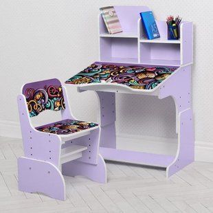 Дитяча парта зростаюча з 5 років Bambi W 2071-106-4