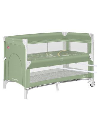 Кроватка-манеж 2в1 Carrello Porta CRL-18103 Chocolate Brown