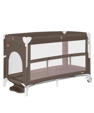 Кроватка-манеж 2в1 Carrello Porta CRL-18103 Chocolate Brown