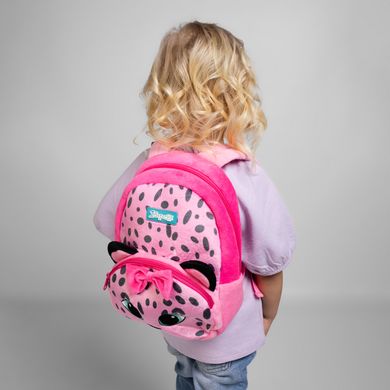 Рюкзак дошкільний 1Вересня K-42 Pink Leo, рожевий 557880 фото