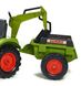 Детский трактор на педалях с прицепом, передним и задним ковшами Falk 2070Y CLAAS ARION (цвет - зеленый) 2070Y фото 3