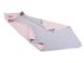 Летнее одеяло с капюшоном Cottonmoose KSK 415/113/49 powder pink cotton jersey melange cotton jersey (розовая пудра с серым меланж) 623571 фото