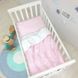 Детский Комплект в кроватку Маленька Соня (MSonya) 3-эл M.Sonya Универсальный розовый 2922 фото