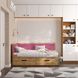 Ліжко диван кутовий з шухлядами 190х90\190х80 DecOKіds Brooklyn Taho Coral BR7 фото