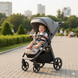 Прогулочная коляска CARRELLO Bravo SL Deluxe CRL-5520 Shuttle Grey 55204 фото
