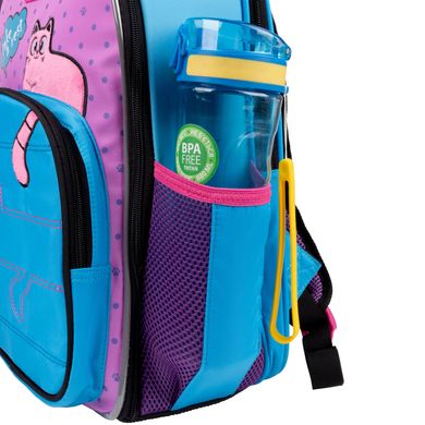 Рюкзак шкільний напівкаркасний 1Вересня S-97 Pink and Blue 559493 фото