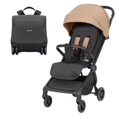 Прогулочная коляска Carrello Atom S CRL-5526 Ceramic Beige 5526-1 фото