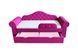 Диван-ліжко DecOKids Melani 170х80 з ящиком для білизни Pink velour MELV1 фото 15