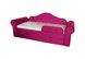 Диван-ліжко DecOKids Melani 170х80 з ящиком для білизни Pink velour MELV1 фото 8
