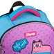 Рюкзак шкільний напівкаркасний 1Вересня S-97 Pink and Blue 559493 фото 13