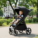 Прогулочная коляска CARRELLO Bravo SL Deluxe CRL-5520 Eclipse Black 55205 фото
