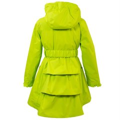 Демисезонное пальто для девочек Huppa LEANDRA, цвет-лайм