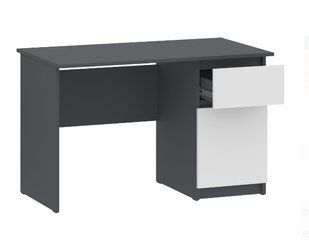 Стол письменный c тумбой 1200 мм Next Systems Anthracite / White